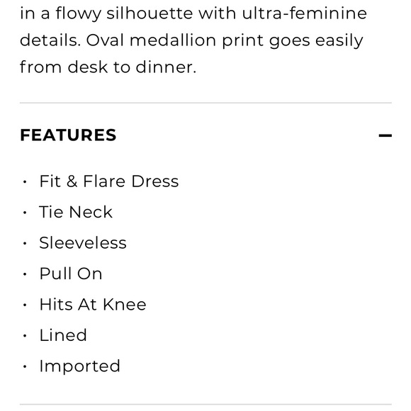 NWT! Voile Swing Dress by Talbots - Picture 10 of 11